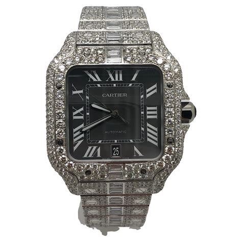 buy fake ice watch|iced out cartier watch real.